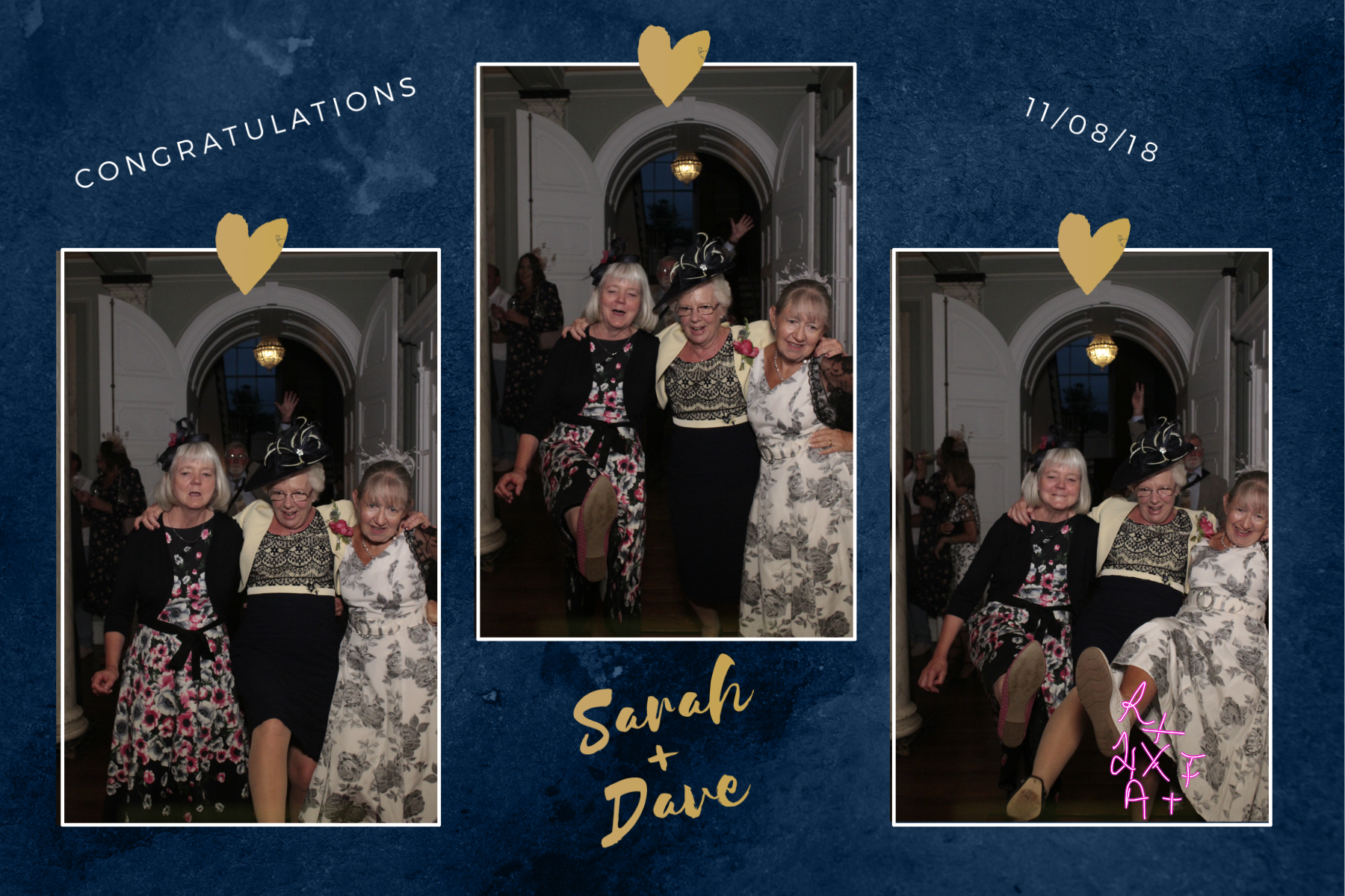 Sarah & Dave's Wedding | View more photos from the event at gallery.myphotoboothexperience.co.uk/u/MyPhotoBoothExperienceLtd/Sarah-Daves-Wedding